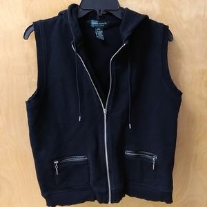 Ralph Lauren Women's Sleeveless Hoodie Jacket